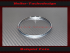 Chrome Ring Speedometer Ring for Mercedes Adenauer Typ 300 W186 W189 VDO Ø73 x 1,7 x 6,3 mm