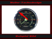 Chromring Frontring Tachoring für Mercedes Adenauer Typ 300 W186 W189 VDO Ø120 x 6,5 mm