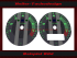 Drehzahlmesser Zifferblatt für Porsche 911 964 993 356 Design - 1