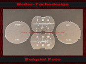 Oil Wasser Fuel Dials for Alfa Romeo Spider 2000 Touring...