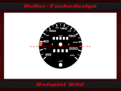 Speedometer Disc for Porsche 924 240 Kmh