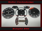 Set Speedometer Discs for Porsche 924 240 Kmh