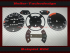 Set Speedometer Discs for Porsche 924 240 Kmh
