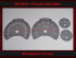 Tachoscheiben für BMW F30 F31 F32 F33 F34 Facelift Sport 160 Mph zu 260 Kmh 7500 UPM