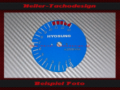Drehzahlmesser Scheibe für Hyosung GT 125 R 2008