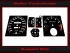 Speedometer Discs for Audi 80 90 Coupe Typ 81 85 300 Kmh
