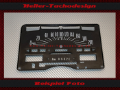 Speedometer Sticker for Buick Electra 225 1972 120 Mph to...