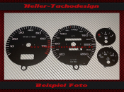 Speedometer Discs Audi 80 Audi 90 B4 1993 260 Kmh 80A0 190A