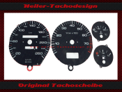 Speedometer Discs Audi 80 Audi 90 B4 1993 260 Kmh 80A0 190A
