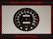 Speedometer Disc for OSI-Ford 20 M TS 1966 to 1968...