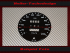 Speedometer Disc for Lotus Elan S4 1969 Smits Ø 92 mm 140 Mph to 220 Kmh