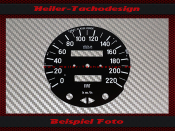 Speedometer Disc for Fiat 124 Sport Spider F1800 1974 220...