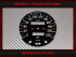 Speedometer Disc for Fiat 124 Sport Spider F1800 1974 220 Kmh