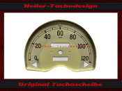 Tachoscheibe für Borgward Isabella Coupe 120 Mph zu...