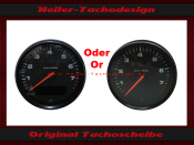 Chrome Front Rings Bezel Tachometer for Porsche 964 or 993