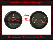 Chrom Frontring Bezel Uhr oder Tank Temp für Porsche...