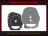 Speedometer Discs for Porsche Macan GTS 175 Mph to 280 Kmh