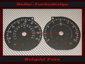 Speedometer Disc for Jaguar XKR 2008 to 2013 180 Mph to...