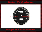Speedometer Disc for Jaeger 130 Mph to 210 Kmh