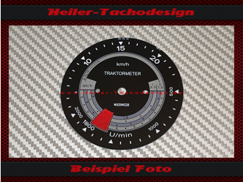 Traktormeter Speedometer Disc for Schlüter S 450 S450