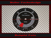 Traktormeter Speedometer Disc for Schlüter S 450 S450