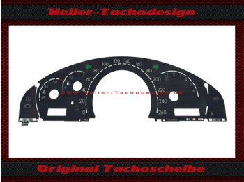 Speedometer Disc for Mercedes C215 S Class W215 W220 260 Kmh 6000 RPM