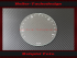 Speedometer glass for tractor meter Deutz 0 to 22 km/h