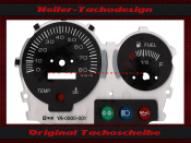Tachoscheibe Yamaha Aerox MBK Nitro
