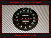 Speedometer Disc for Maserati Khamsin 1973 to 1982 300 Kmh