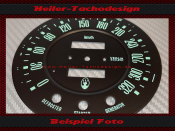 Speedometer Disc for Maserati Khamsin 1973 to 1982 300 Kmh