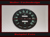 Speedometer Disc for Maserati Khamsin 1973 to 1982 300 Kmh