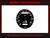 Speedometer Disc for Norton Commando 850 mk3 10 to 200 Kmh