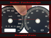 Speedometer Discs for Harley Davidson Dyna Low Rider 2007 Ø80