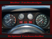 Speedometer or Tachometer Glass for Maserati Khamsin 1973 to 1982