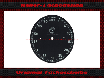 Tachometer Jaeger 60 RPM Ø 74 mm