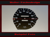 Speedometer Disc for Mercedes W107 R107 SLC 450 1976...
