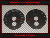 Tachoscheiben für BMW X1 F48 ab 2017 kleines Display...