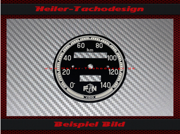 Speedometer Disc for Fabrique Nationale de Herstal FN M13 FN XIII 1947 bis 1952 Ø75 mm
