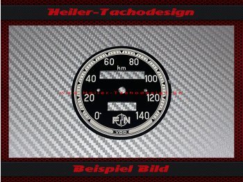 Speedometer Disc for Fabrique Nationale de Herstal FN M13 FN XIII 1947 bis 1952 Ø75 mm