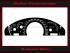 Speedometer Disc for Mercedes C215 S Klasse W215 W220 W240 AMG 360 Kmh 6,0 RPM