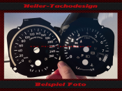 Speedometer Discs for Ford Mustang GT 2018 Facelift 160 Mph to 260 Kmh
