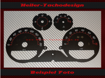 Speedometer Disc for Smart Forfour 453 454 210 Kmh 7 RPM Brabus Design