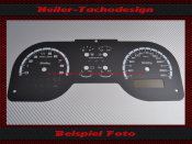 Speedometer Disc for Ford Mustang GT 2005 to 2009 140 Mph to 240 Kmh