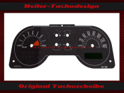 Speedometer Disc for Ford Mustang GT 2005 to 2009 140 Mph to 240 Kmh