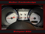 Tachoscheibe für Ford Mustang GT 2005 bis 2009 140 Mph zu 240 Kmh