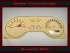 Tachoscheibe für Ford Mustang GT 2005 bis 2009 140 Mph zu 240 Kmh