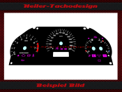 Speedometer Disc for Jaguar XK8 4,2 2005 170 Mph to 280 Kmh
