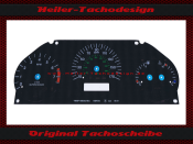 Speedometer Disc for Jaguar XK8 4,2 2005 170 Mph to 280 Kmh