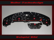 Tachoscheibe für BMW E36 325i 1991 160 Mph zu 260 Kmh 7 UPM