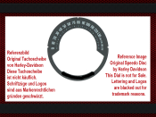 Speedometer Disc for Harley Davidson Softail Heritage...